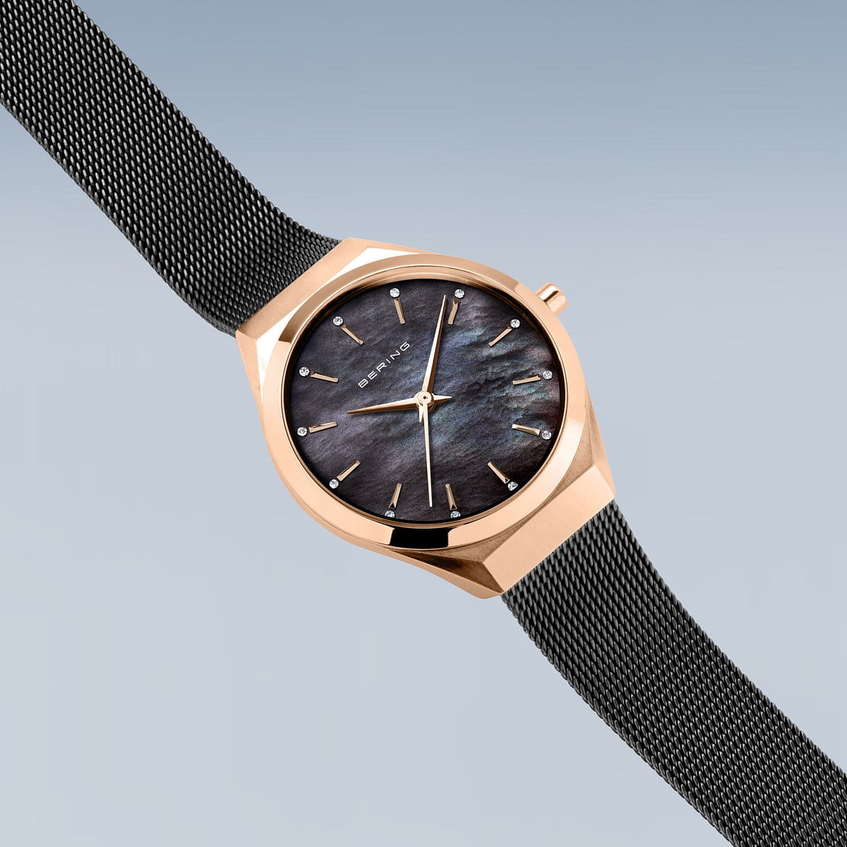 Ultra Slim | polished/brushed rose gold | 18729-166