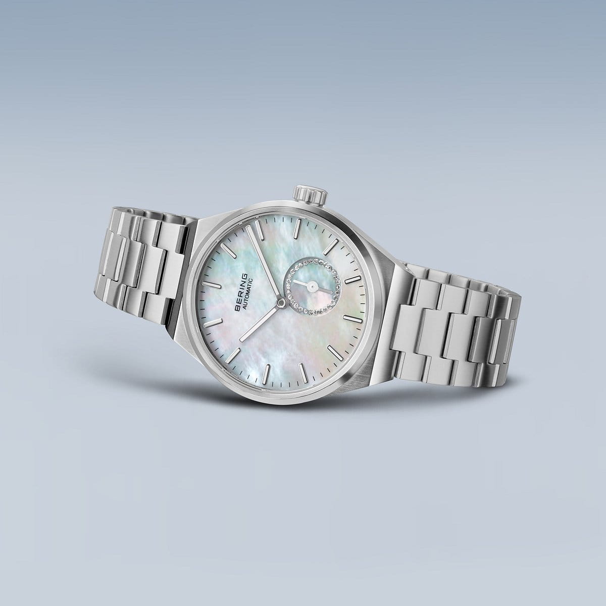 Automatic | brushed silver | 19435-704