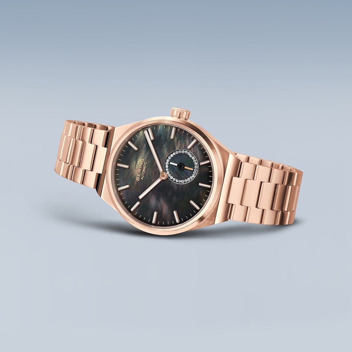 Automatic | brushed rose gold | 19435-762