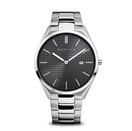 Ultra Slim | polished/brushed silver | 17240-702